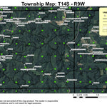 Stoney Mountain T14S R9W Township Map Preview 1