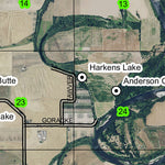 Monroe T14S R5W Township Map Preview 2