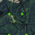 Alsea Falls T14S R7W Township Map Preview 3