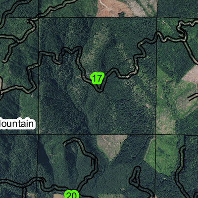 Grass Mountain T13S R8W Township Map Preview 3