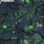 Powell Creek T13S R6W Township Map Preview 2