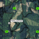 Powell Creek T13S R6W Township Map Preview 3