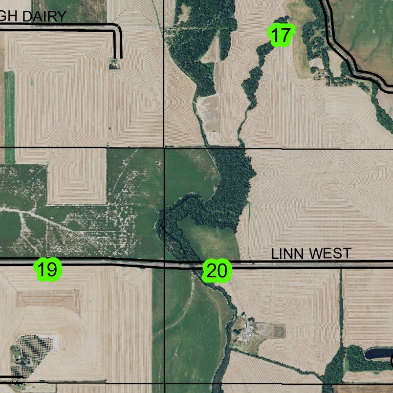 Peoria T13S R4W Township Map by Super See Services | Avenza Maps