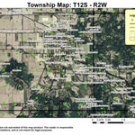 Lebanon T12S R2W Township Map Preview 1