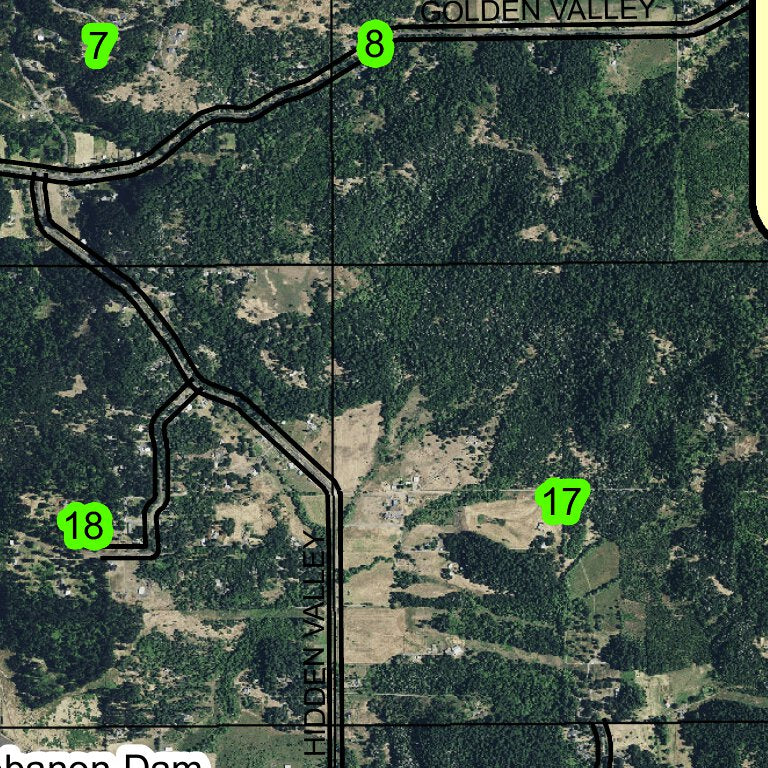 Lebanon T12S R2W Township Map by Super See Services | Avenza Maps