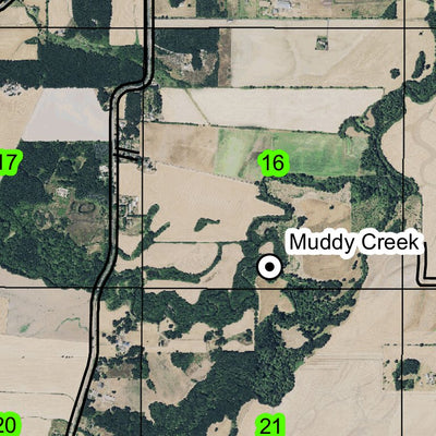 Corvallis T12S R5W Township Map Preview 3