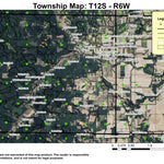 Philomath T12S R6W Township Map Preview 1