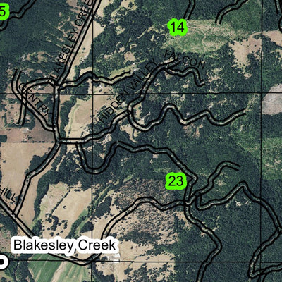 Wren T11S R6W Township Map Preview 2