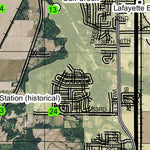 Albany West T11S R4W Township Map Preview 2