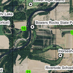 Albany West T11S R4W Township Map Preview 3