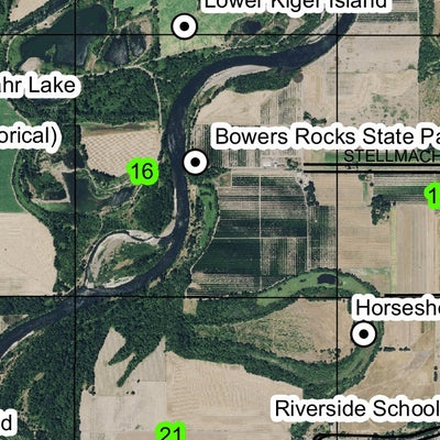 Albany West T11S R4W Township Map Preview 3