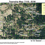 Providence T11S R1W Township Map Preview 1