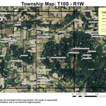 Scio T10S R1W Township Map Preview 1
