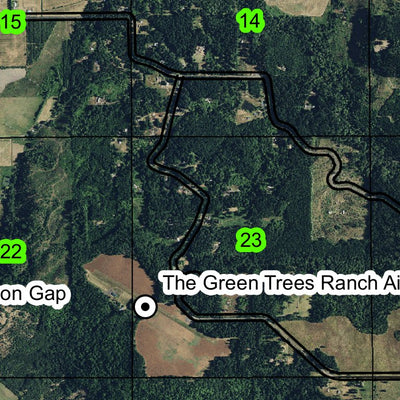 Scio T10S R1W Township Map Preview 2