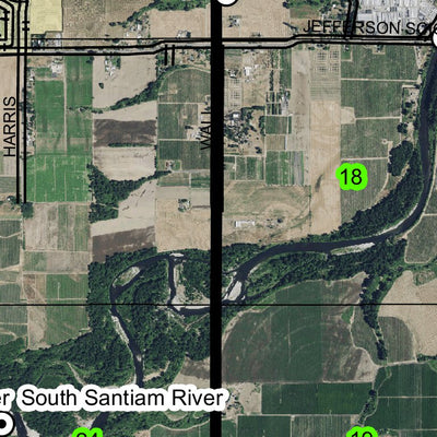 Millersburg T10S R3W Township Map Preview 3