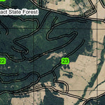 Berry Creek T10S R5W Township Map Preview 2