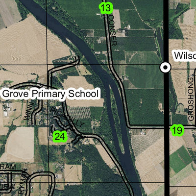 Adair Village T10S R4W Township Map Preview 2