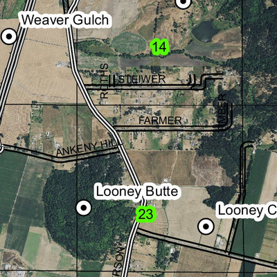 River Bend T9S R3W Township Map Preview 2