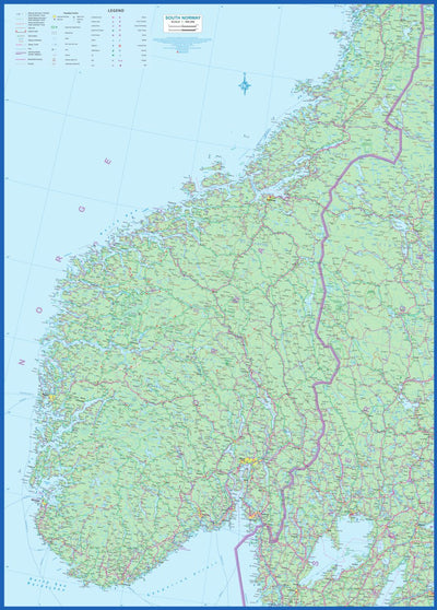 Southern Norway 1:900,000 - ITMB Preview 1