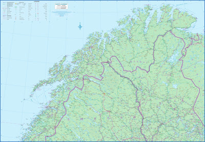 Northern Norway 1:900,000 - ITMB Preview 1