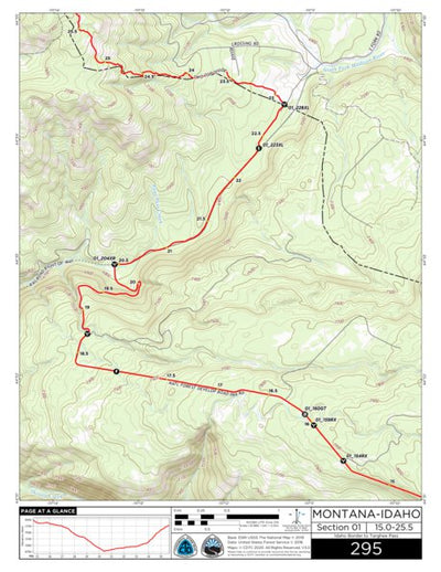 CDT Map Set Version 3.0 - Map 295 - Montana-Idaho Preview 1