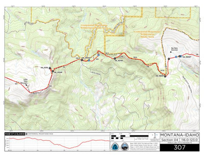 CDT Map Set Version 3.0 - Map 307 - Montana-Idaho Preview 1