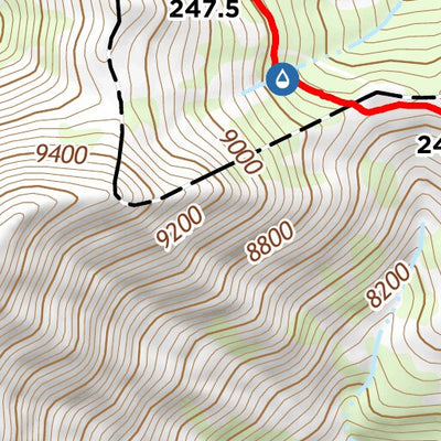 CDT Map Set Version 3.0 - Map 325 - Montana-Idaho Preview 3