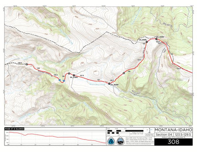 CDT Map Set Version 3.0 - Map 308 - Montana-Idaho Preview 1