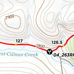 CDT Map Set Version 3.0 - Map 308 - Montana-Idaho Preview 2