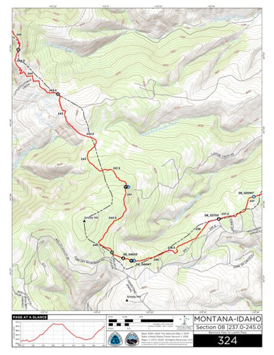 CDT Map Set Version 3.0 - Map 324 - Montana-Idaho Preview 1