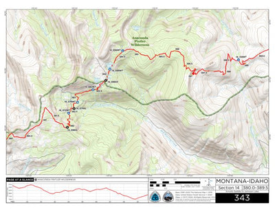 CDT Map Set Version 3.0 - Map 343 - Montana-Idaho Preview 1