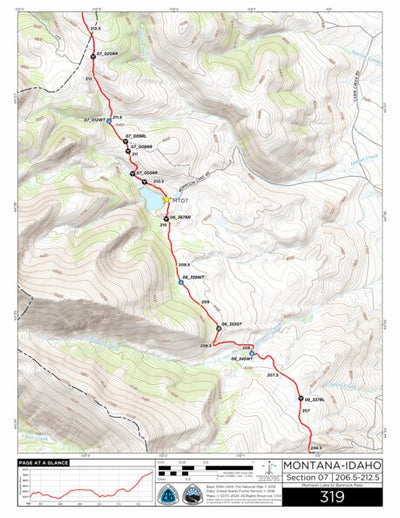 CDT Map Set Version 3.0 - Map 319 - Montana-Idaho Preview 1