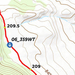CDT Map Set Version 3.0 - Map 319 - Montana-Idaho Preview 2