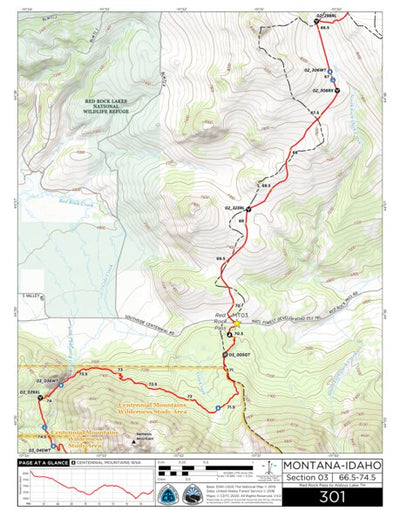 CDT Map Set Version 3.0 - Map 301 - Montana-Idaho Preview 1
