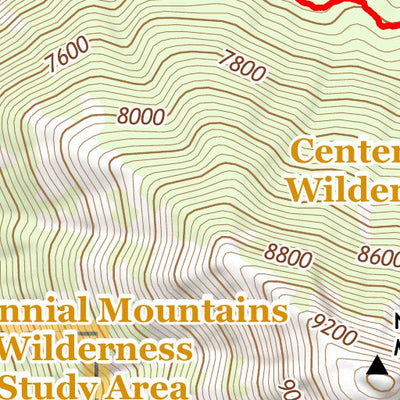 CDT Map Set Version 3.0 - Map 301 - Montana-Idaho Preview 3