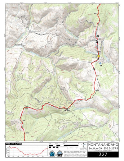 CDT Map Set Version 3.0 - Map 327 - Montana-Idaho Preview 1