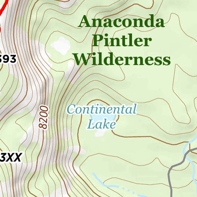 CDT Map Set Version 3.0 - Map 344 - Montana-Idaho Preview 2