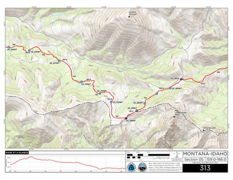 CDT Map Set Version 3.0 - Map 313 - Montana-Idaho Preview 1
