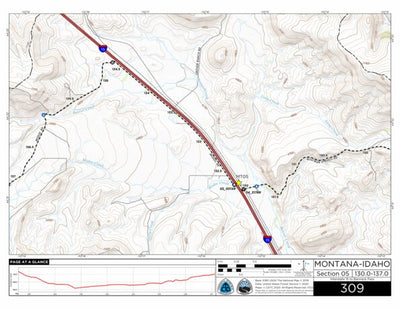 CDT Map Set Version 3.0 - Map 309 - Montana-Idaho Preview 1