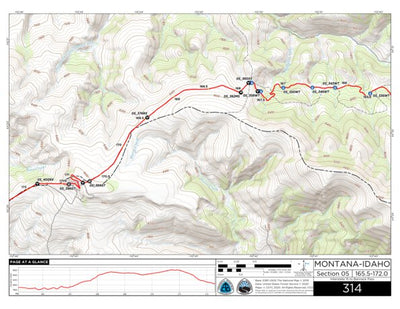 CDT Map Set Version 3.0 - Map 314 - Montana-Idaho Preview 1