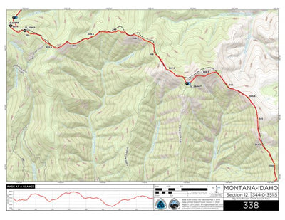 CDT Map Set Version 3.0 - Map 338 - Montana-Idaho Preview 1