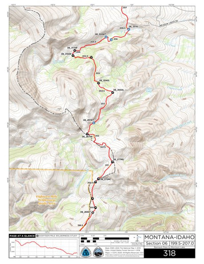 CDT Map Set Version 3.0 - Map 318 - Montana-Idaho Preview 1