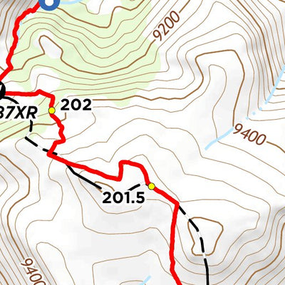 CDT Map Set Version 3.0 - Map 318 - Montana-Idaho Preview 2