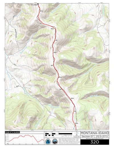 CDT Map Set Version 3.0 - Map 320 - Montana-Idaho Preview 1