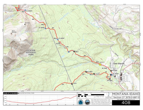CDT Map Set Version 3.0 - Map 408 - Montana-Idaho Preview 1