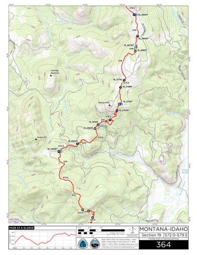 CDT Map Set Version 3.0 - Map 364 - Montana-Idaho Preview 1