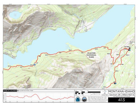 CDT Map Set Version 3.0 - Map 413 - Montana-Idaho Preview 1