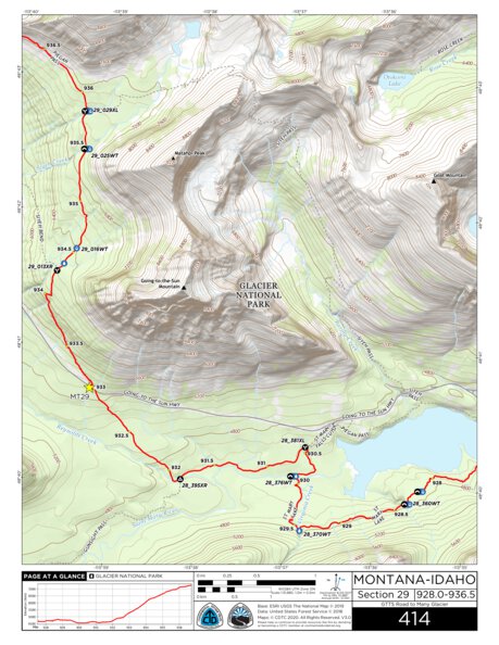 CDT Map Set Version 3.0 - Map 414 - Montana-Idaho Preview 1