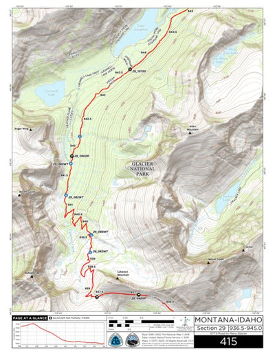 CDT Map Set Version 3.0 - Map 415 - Montana-Idaho Preview 1