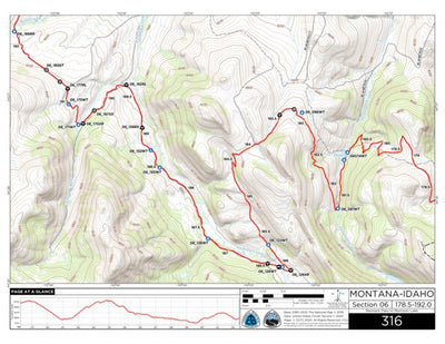 CDT Map Set Version 3.0 - Map 316 - Montana-Idaho Preview 1